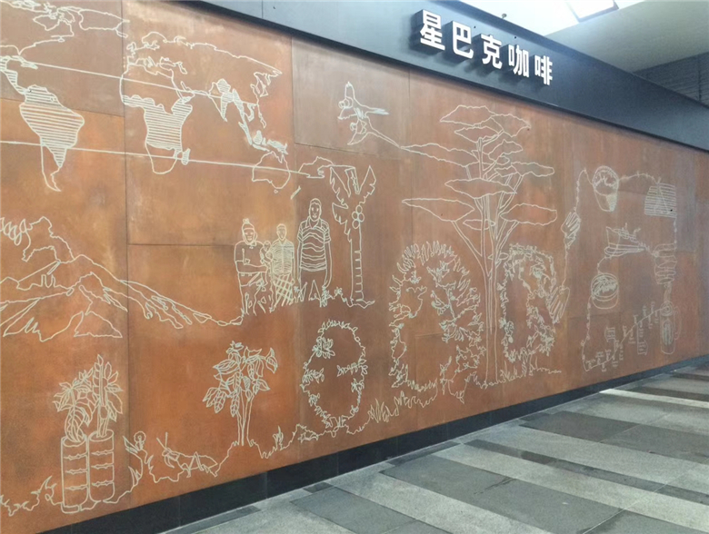 旅顺口耐候钢幕墙